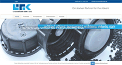 Desktop Screenshot of lt-kunststofftechnik.de